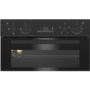 Beko Built-In Electric Double Oven - Black