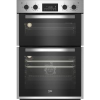 Beko Built-In Electric Double Oven - Stainless Steel