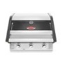 Beefeater 1600 Series 3 Burner Built in Gas BBQ - Stainless 