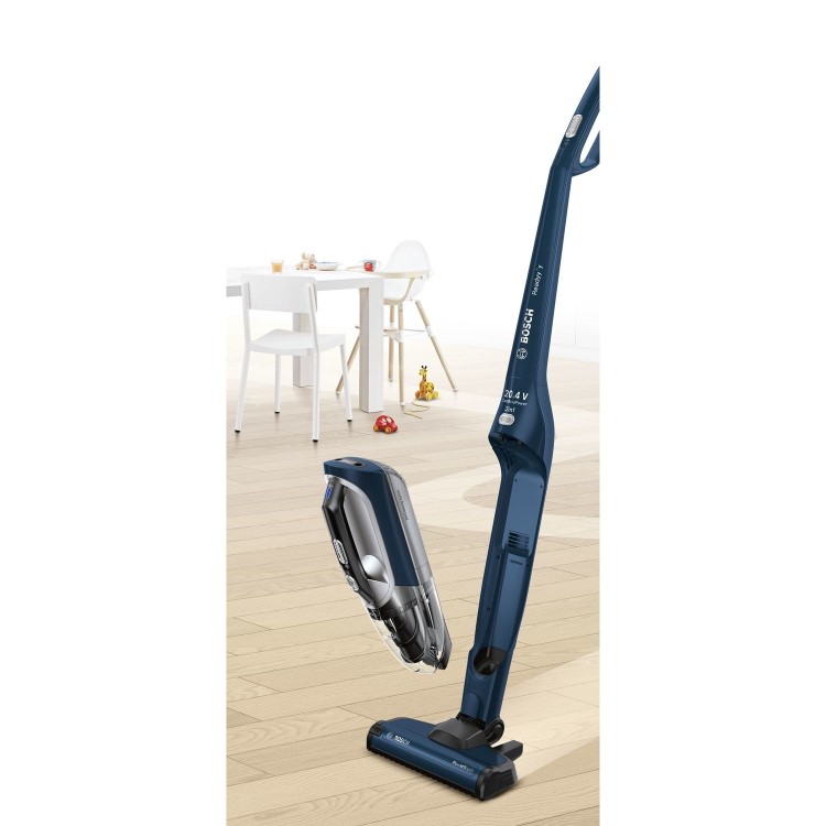 Bosch BBH2RB20GB 20.4V 2-in-1 Cordless Vacuum Cleaner - Blue