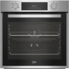 Beko Electric Single Oven with Steam Cleaning and Digital Timer - Stainless Steel