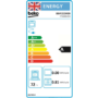 Refurbished Beko BBIF22300B 60cm Single Built In Electric Oven Black