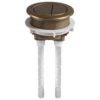 Brushed Brass 48mm Cistern Flush Button -  Suitable for Albi Ashford Newport Palma Ripley & Tanya