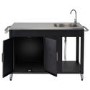 Boss Grill BBQ Serving Trolley with Sink