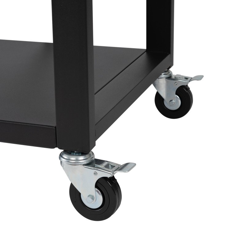 Boss Grill BBQ Serving Trolley with Sink and Utensil Hooks
