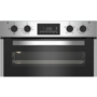 Beko Built Under Electric Double Oven - Stainless Steel