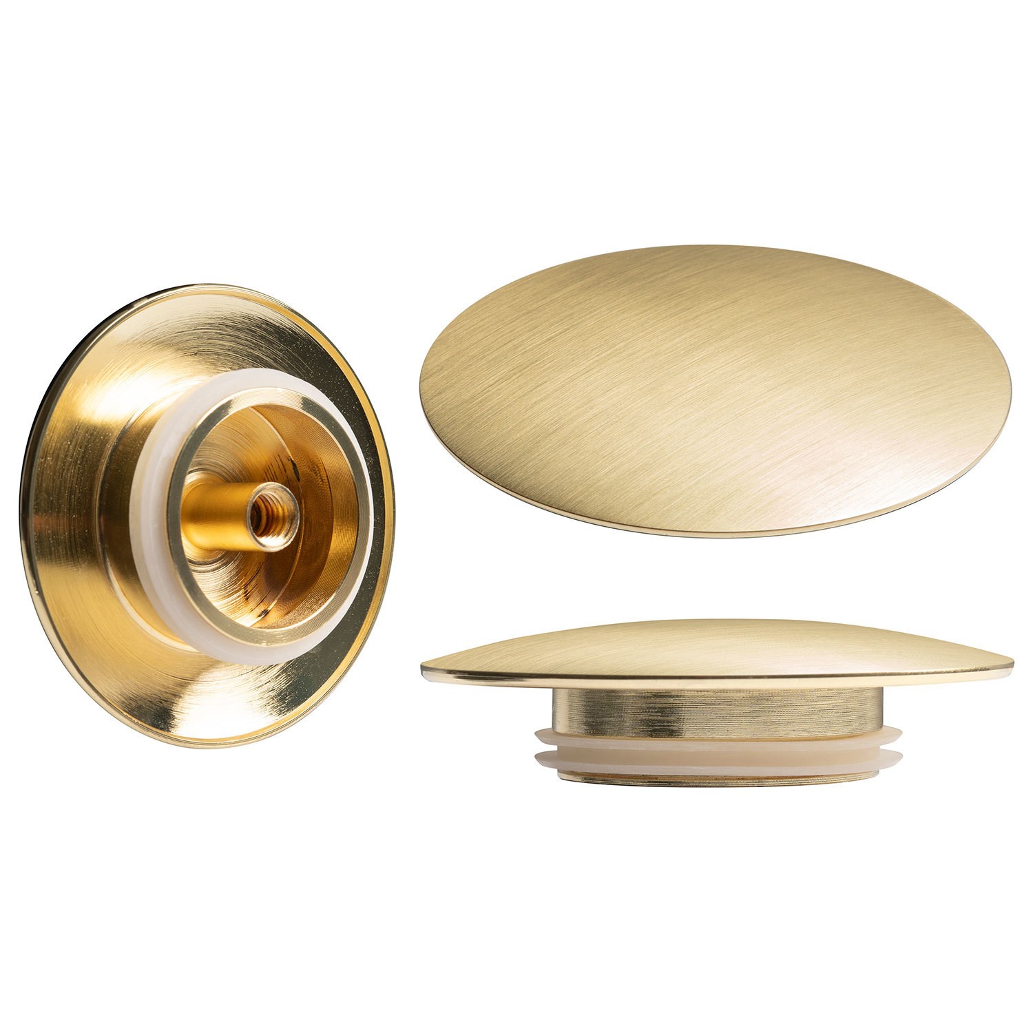 Brushed Brass Bath Waste Cover Upgrade B...