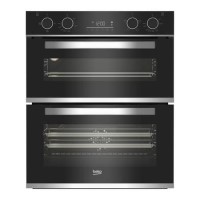 Beko bPRO 500 BBXTF25300X Built Under Electric Double Oven - Stainless Steel