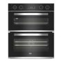 Beko bPRO 500 BBXTF25300X Built Under Electric Double Oven - Stainless Steel