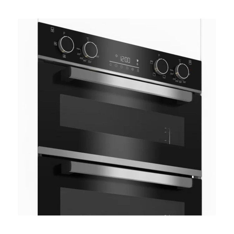 Beko bPRO 500 BBXTF25300X Built Under Electric Double Oven - Stainless Steel