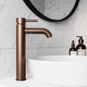 A2/BBZTALLBM ALMOST PERFECT - Brushed Bronze Tall Basin Mixer Tap  - Arissa