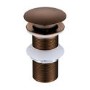 Brushed Bronze Click Clack Unslotted Basin Waste - Arissa