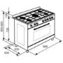 BAUMATIC BC391.2TCSS Single Cavity 90cm Dual Fuel Range Cooker - Stainless Steel