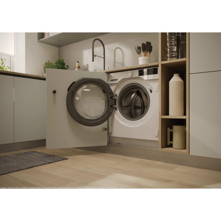 Candy Smart 9kg Wash 6kg Dry 1400rpm Integrated Washer Dryer - White