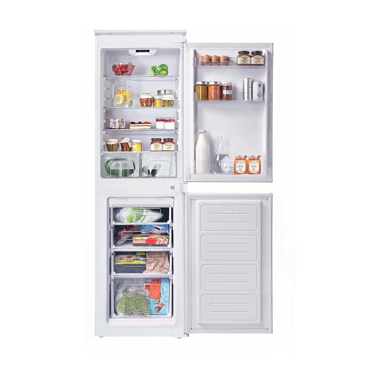 Candy 50-50 Frost Free Integrated Fridge Freezer - Sliding Rail