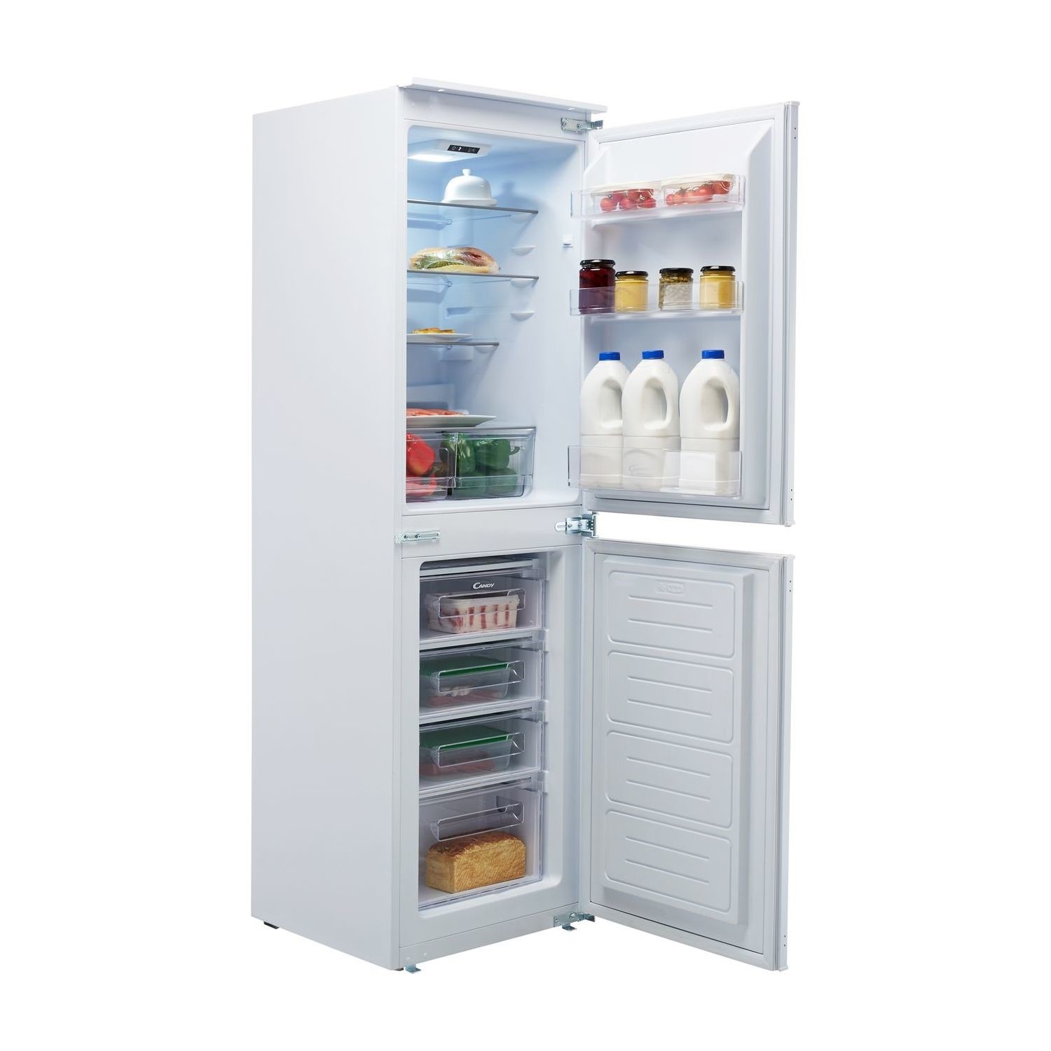 Candy 228 Litre 50/50 Integrated Fridge Freezer- White