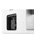 Smeg Retro Style Automatic Bean to Cup Coffee Machine with Auto Milk Frother - White