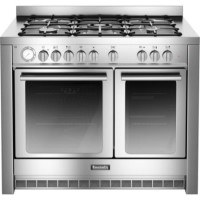 Baumatic BCD1025SS Twin Cavity 100cm Dual Fuel Range Cooker Stainless Steel