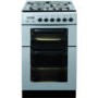 Baumatic BCE520SL Dual Cavity Silver 50cm Wide Electric Cooker