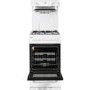 Beko BCEG501W 50cm Single Oven Gas Cooker With Eye Level Grill - White