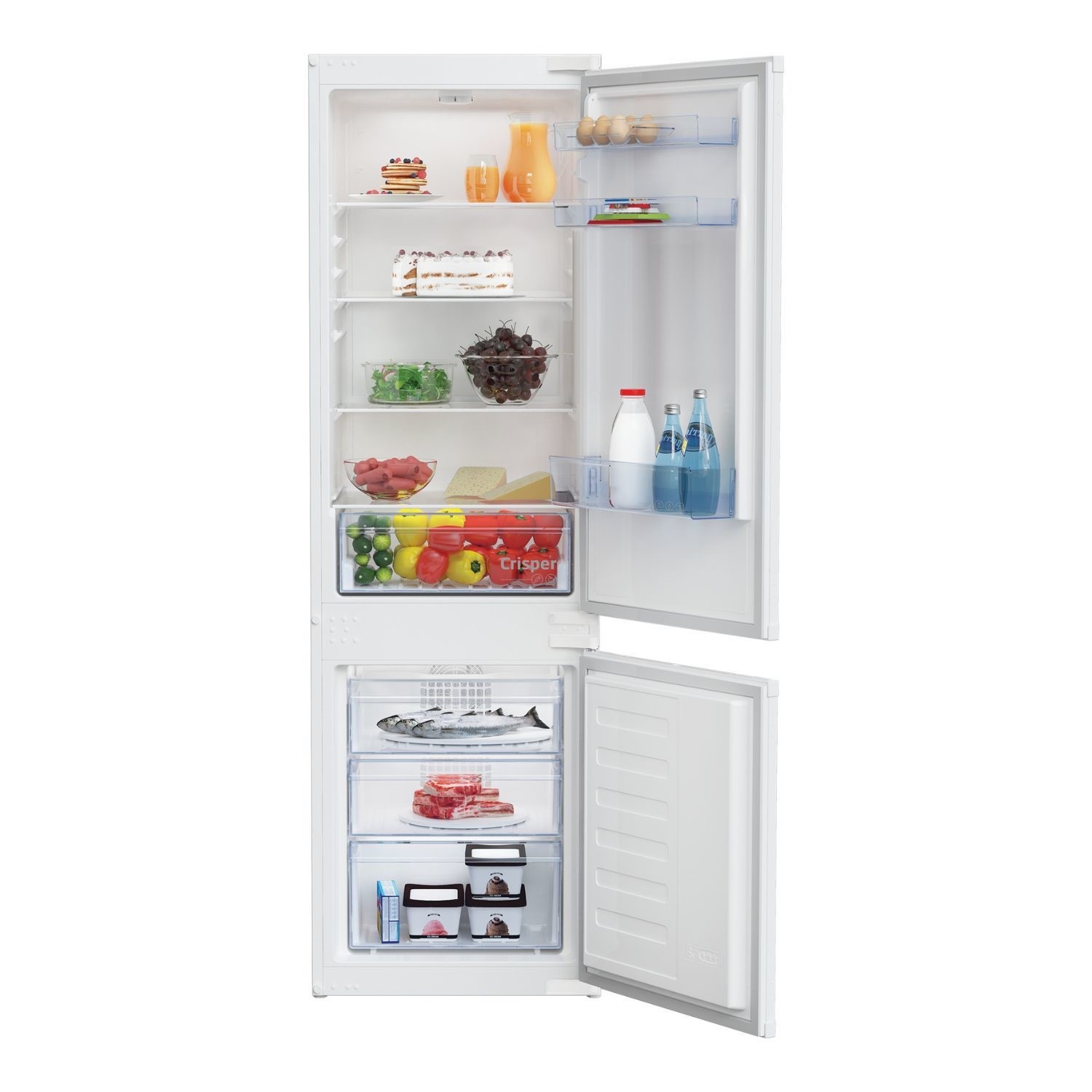 262 Litre 70 30 Integrated Fridge Freezer