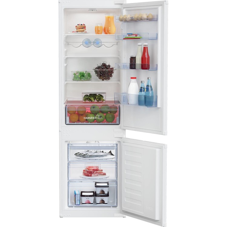 Beko 262 Litre 70/30 Integrated Fridge Freezer with HarvestFresh