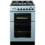 Baumatic BCG520SL Dual Cavity Silver 50cm Wide Gas Cooker