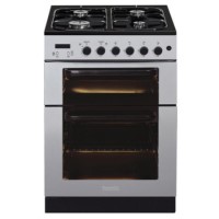 Baumatic BCG625SS Double Cavity 60cm Gas Cooker Stainless Steel