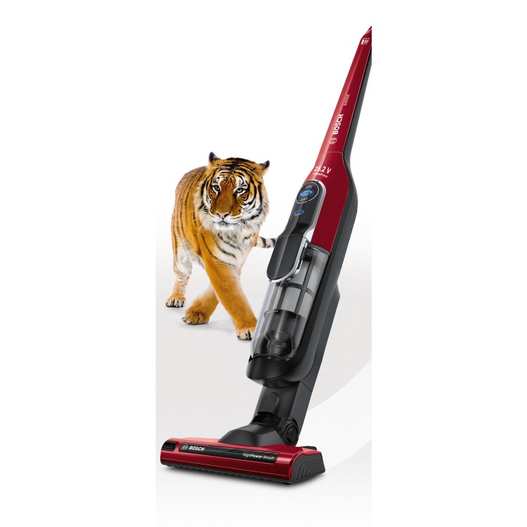 Bosch BCH625K2GB Athlet 25.2V Cordless Vacuum Cleaner - Red