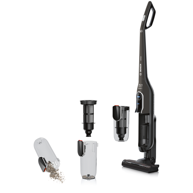 Bosch BCH65MGKGB Athlet 25.2V Black Cordless Upright Vacuum Cleaner