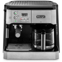 Delonghi Combined Espresso & Filter Coffee Machine - Stainless Steel