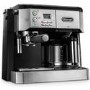 Delonghi Combined Espresso & Filter Coffee Machine - Stainless Steel