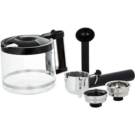 Delonghi Combined Espresso & Filter Coffee Machine - Stainless Steel