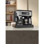 Delonghi Combined Espresso & Filter Coffee Machine - Stainless Steel