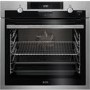 GRADE A2 - AEG BCS551020M SteamBake Multifunction Electric Single Oven Stainless Steel