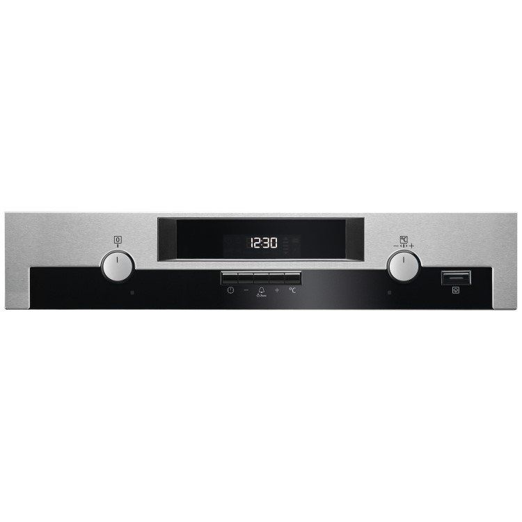 GRADE A2 - AEG BCS551020M SteamBake Multifunction Electric Single Oven Stainless Steel