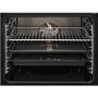 GRADE A2 - AEG BCS551020M SteamBake Multifunction Electric Single Oven Stainless Steel