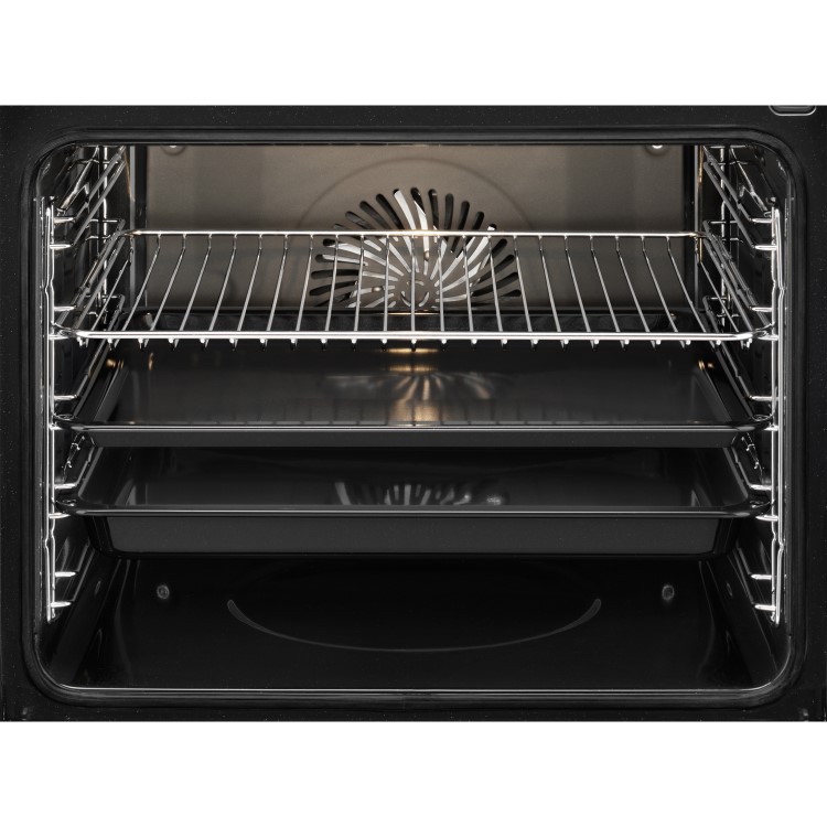 GRADE A2 - AEG BCS551020M SteamBake Multifunction Electric Single Oven Stainless Steel