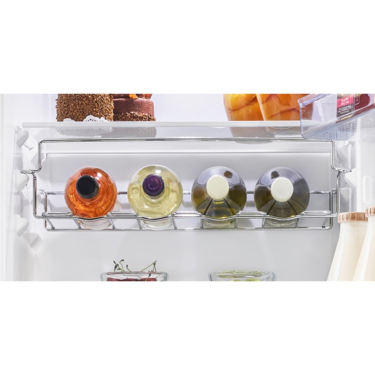 GRADE A2 - Beko BCSD150 54cm Wide 50-50 Integrated Upright Fridge Freezer - White
