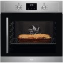 A2/BCX335R11M Refurbished AEG 3000 Series BCX335R11M Electric Single Oven with Right Hand Opening