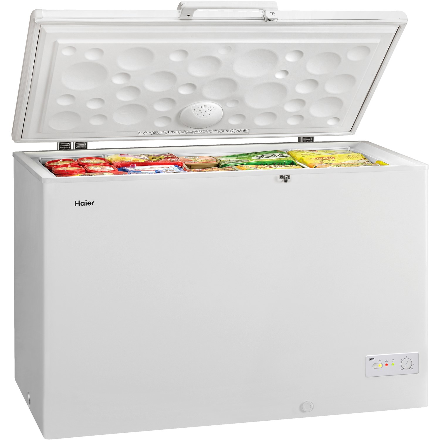 Haier BD519RAA 165cm Wide 519 Litre Chest Freezer White Appliances