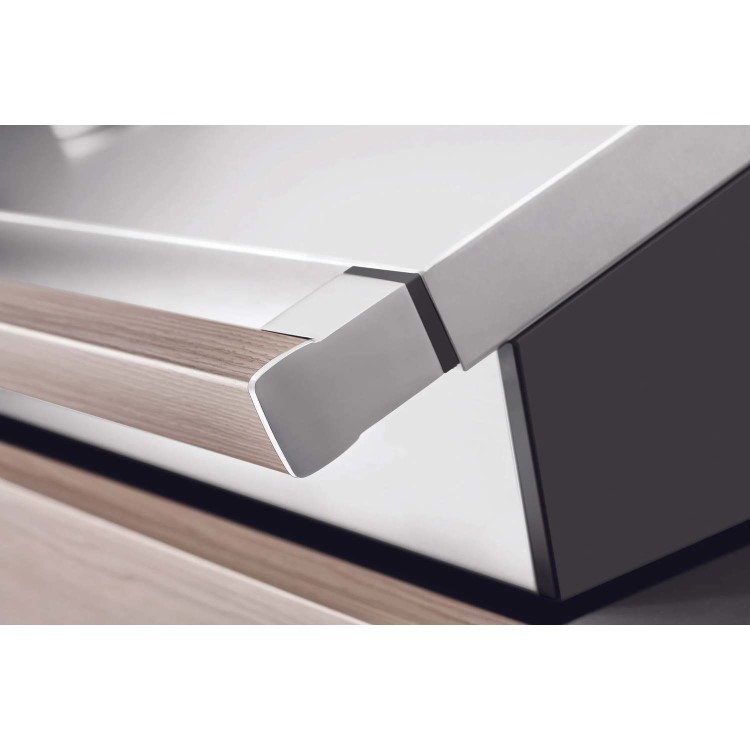 BeefEater 1500 Series - 4 Burner Gas BBQ Grill & Side Burner Trolley - Silver