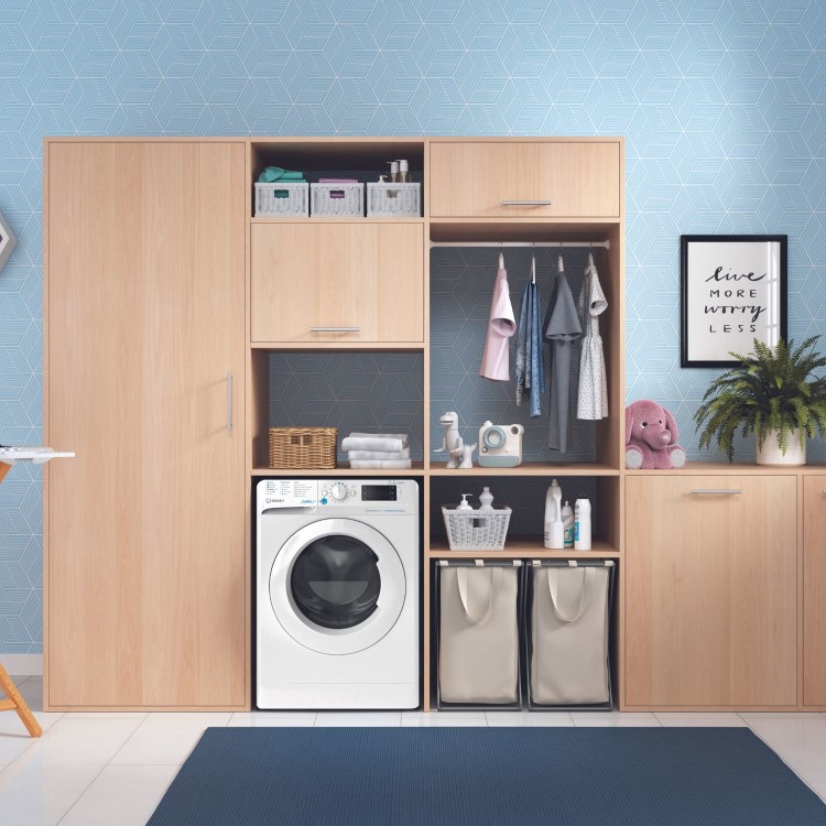 Indesit Push&Go 8kg Wash 6kg Dry 1400rpm Washer Dryer - White