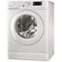 Refurbished Indesit BDE961483XWUKN Freestanding 9/6KG 1400 Spin Washer Dryer White