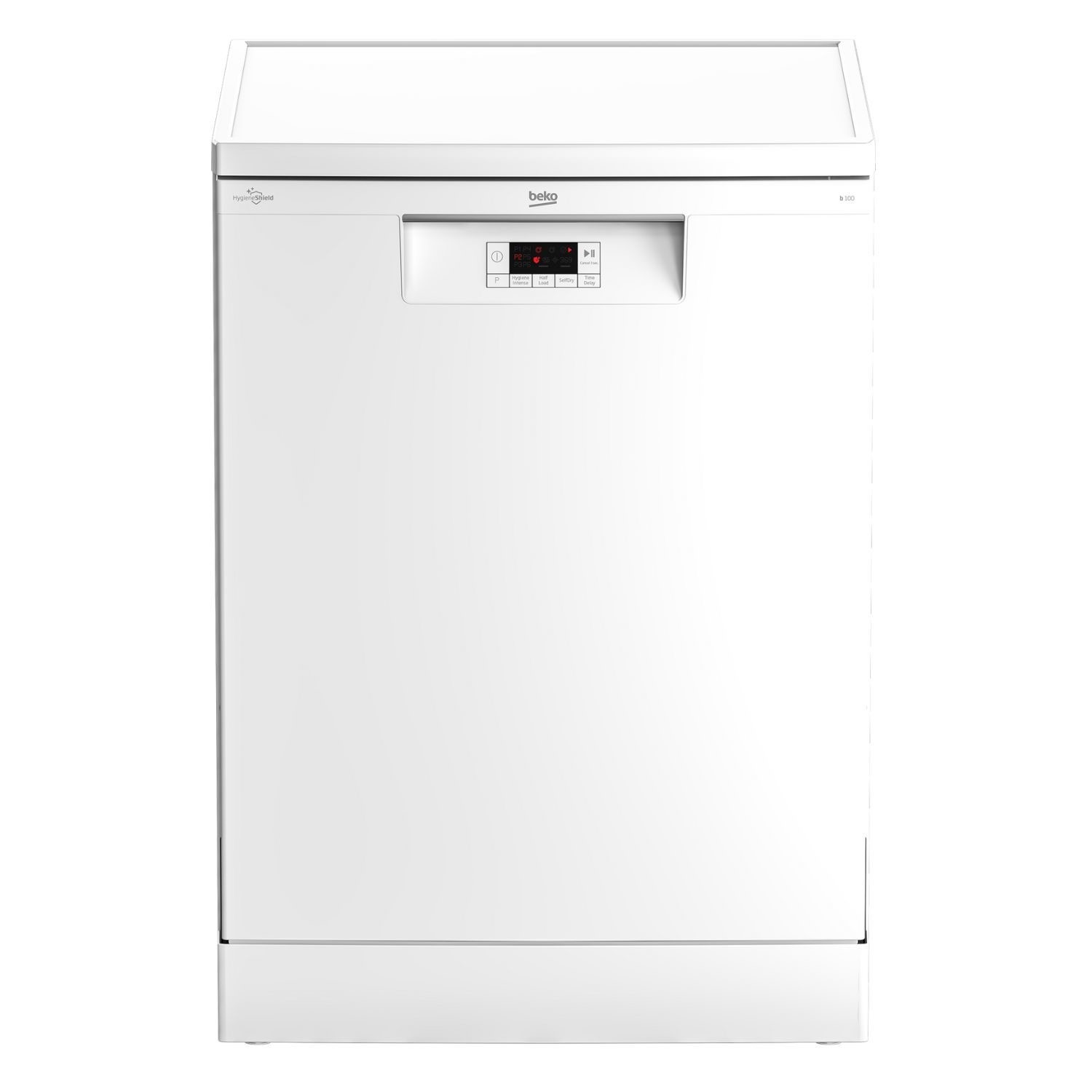 Beko Full Size Dishwasher - 14 Place Settings, D-Rated, Quick&Shine, Freestanding White Beko Full Size Dishwasher - 14 Place Settings, D-Rated, Quick&Shine, Freestanding White