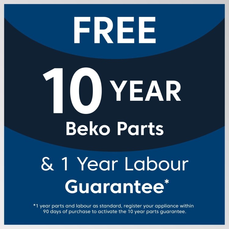 Beko HygieneIntense Freestanding Dishwasher - Quick&Shine C-Rated White