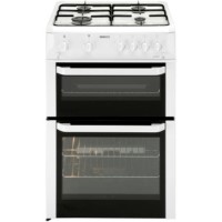 Beko BDG682WP Double Cavity 60cm Gas Cooker - White