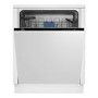 Beko Integrated Dishwasher – Fast+ C-rated Black Control Panel