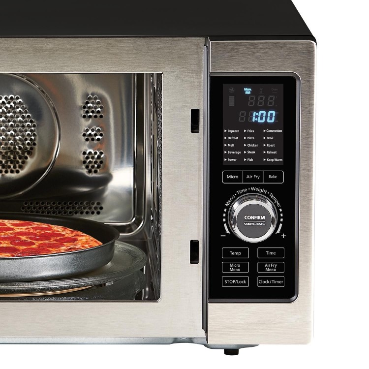 Power XL 28L Freestanding Combination Microwave Oven & Grill - Stainless Steel
