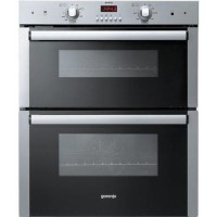 GRADE A2 - Gorenje BDU2116AX Built-under Double Cavity Oven Stainless Steel